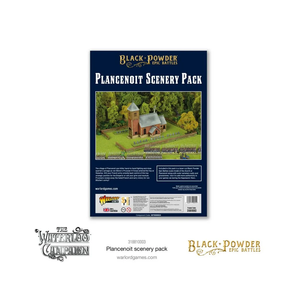 Black Powder Epic Battles : Waterloo - Plancenoit Scenery Pack