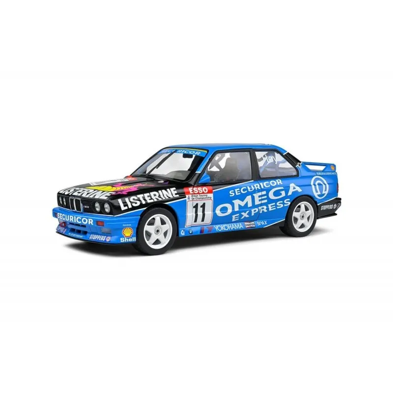 BMW E30 M3 Bleu BTCC 1991. SOLIDO 1801522