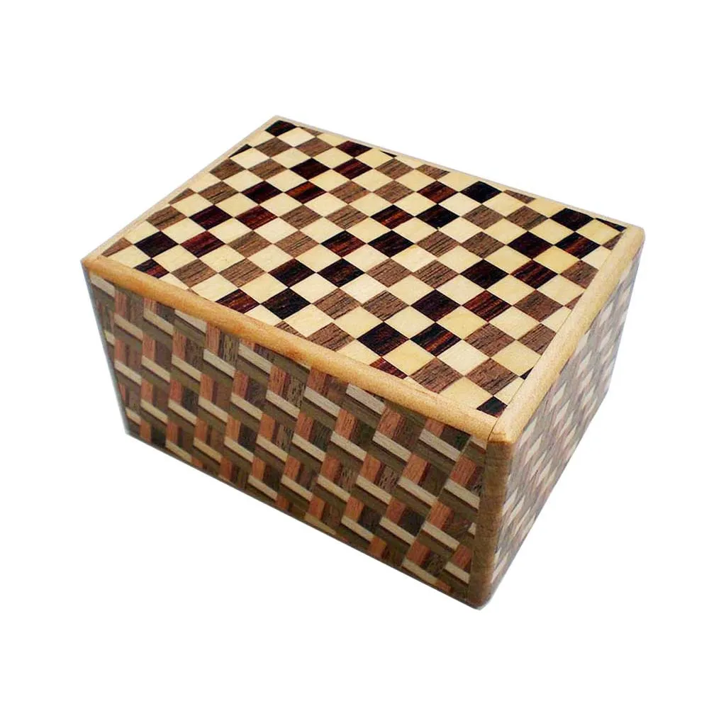 Boite à secret Japonaise Damiers - 3 Sun 18 mouvements