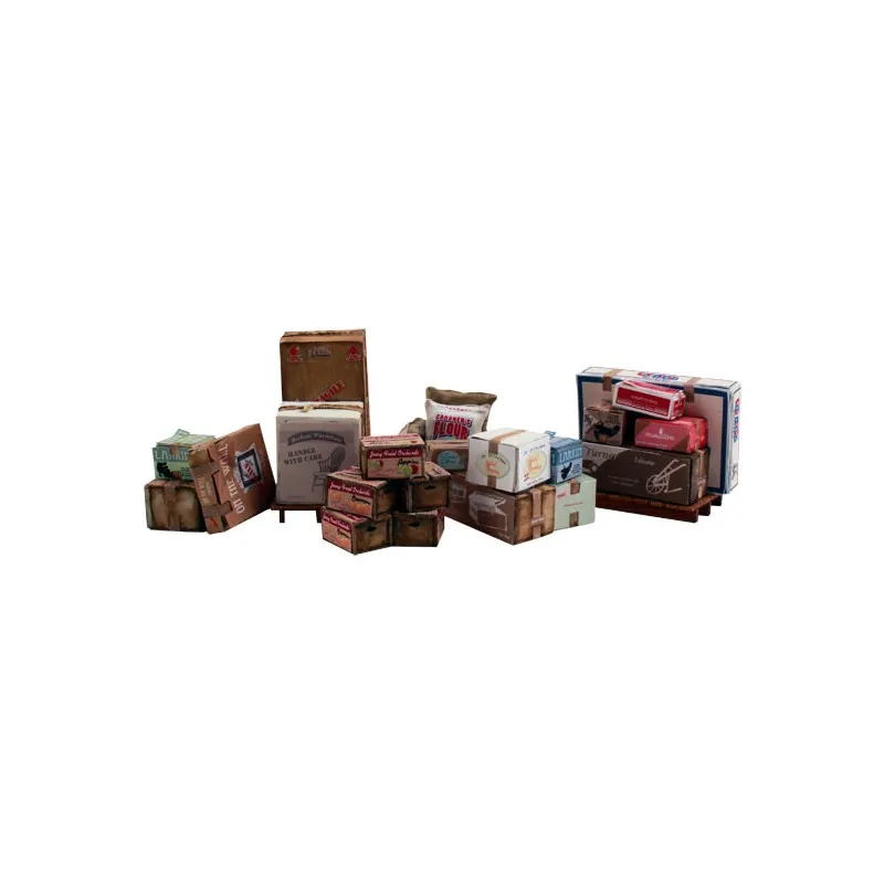 Boîtes en carton. WOODLAND SCENICS A2216