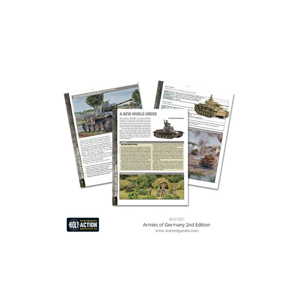 Bolt Action - Armies of Germany 2nd Edition