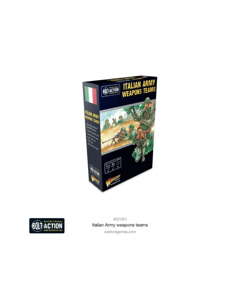 Bolt Action: Équipes d'Armes de l'Armée Italienne