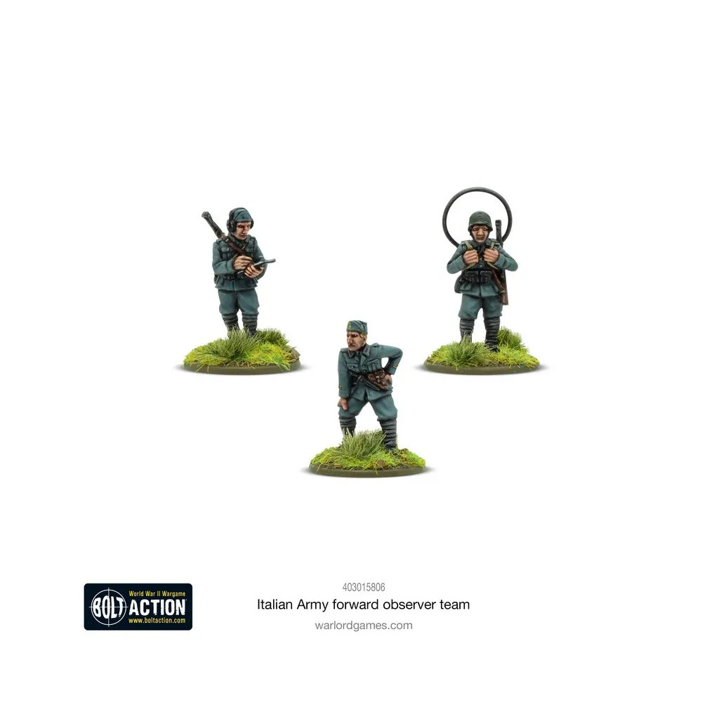 Bolt Action : Italian Army Forward Observer Team
