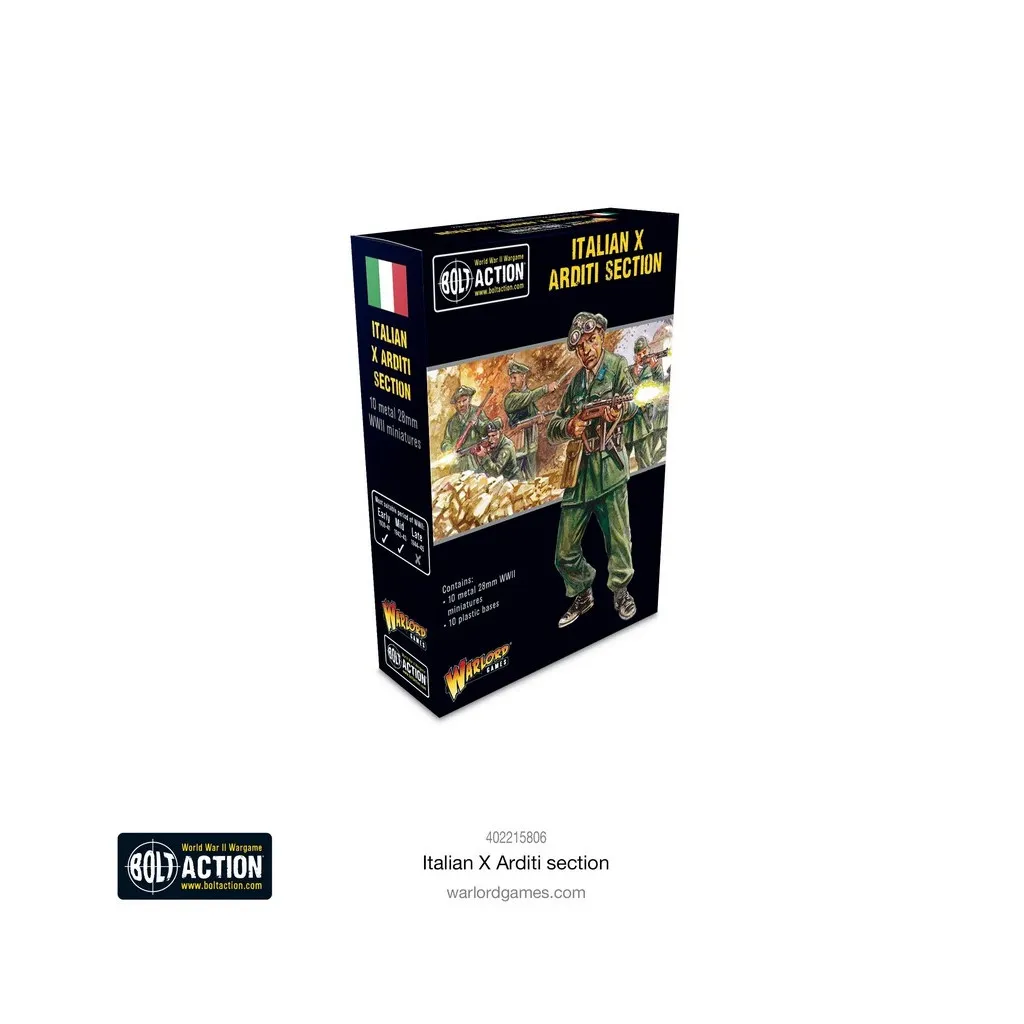 Bolt Action - Italian - X Arditi Section