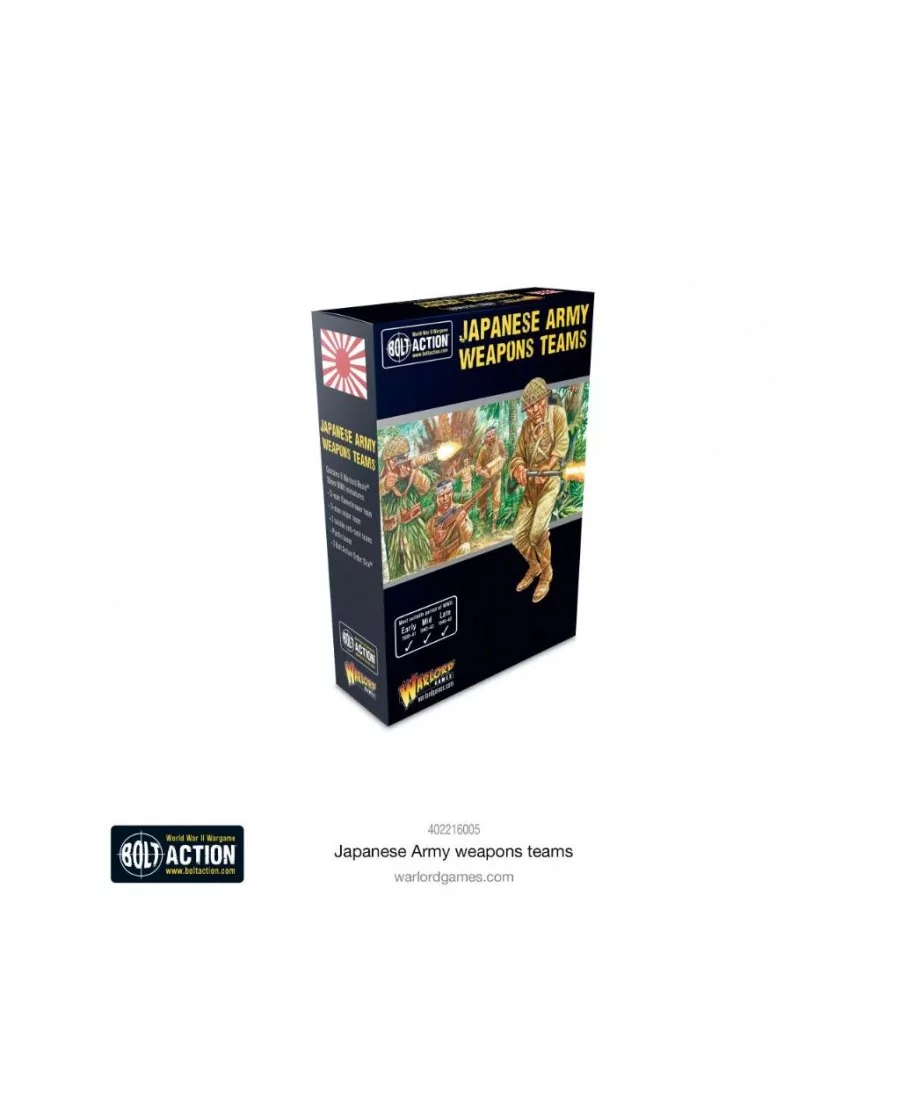 Bolt Action: Equipes d'Armes de l'Armée Japonaise