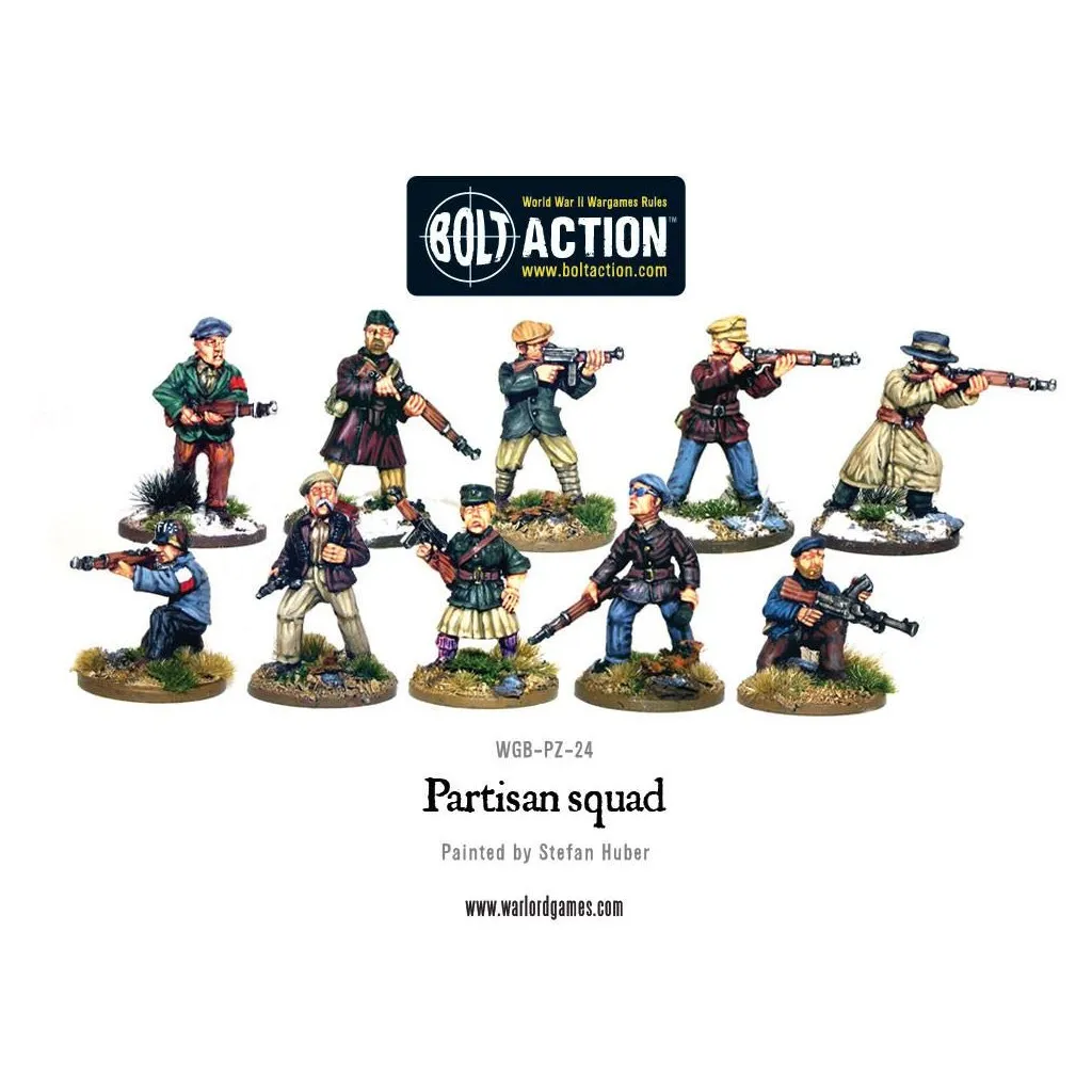 Bolt Action - Partisan Squad