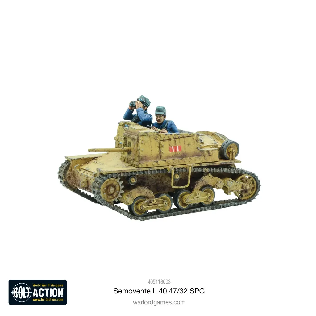 Bolt Action - Italian - Semovente L.40 47/32 SPG