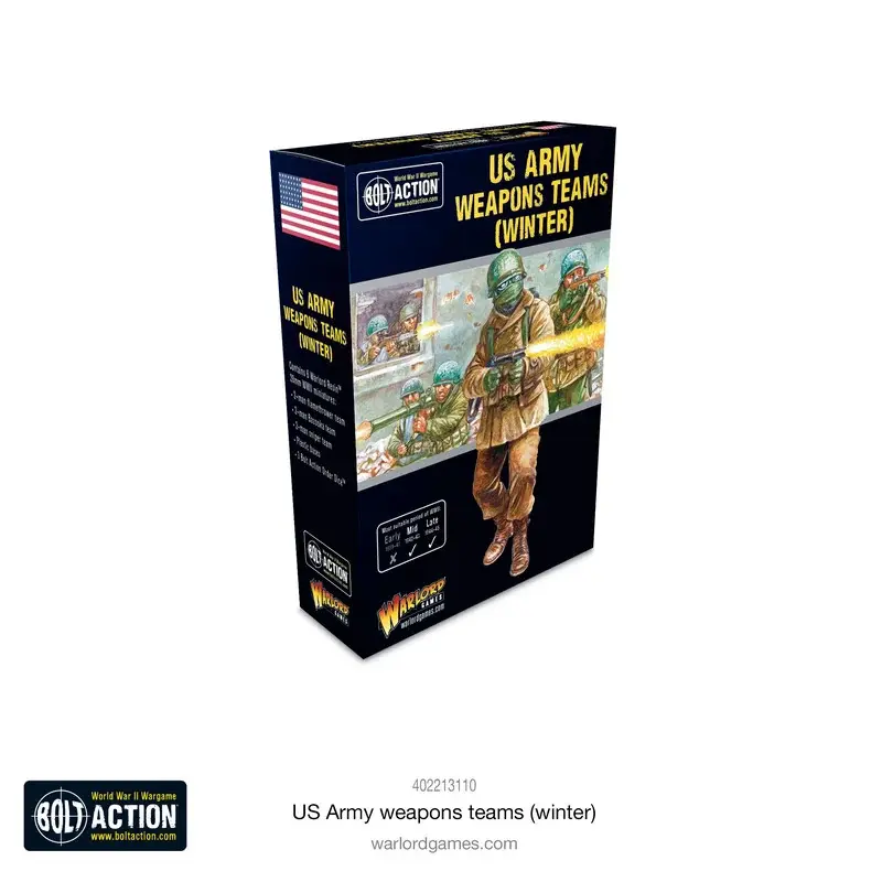 Bolt Action : US Army (Winter) weapons teams