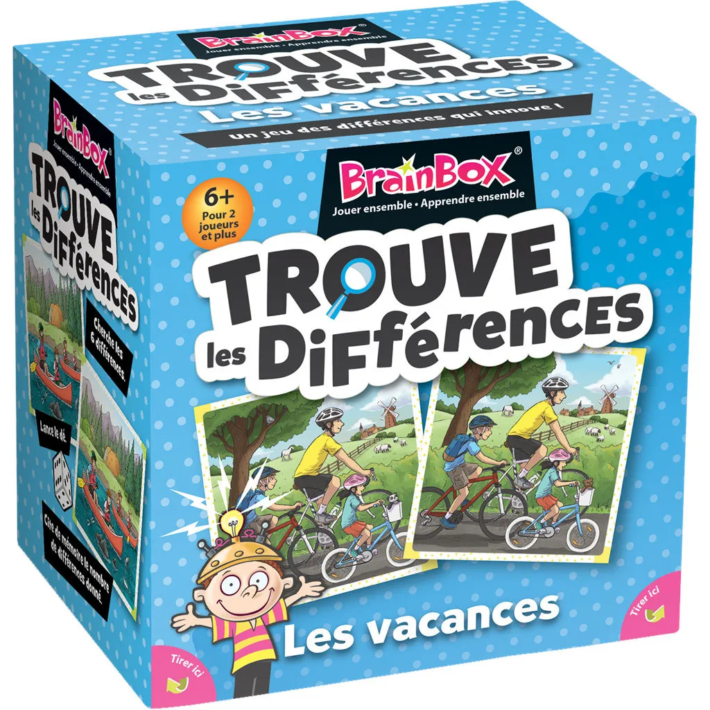 Brainbox - Trouve Les Différences - Les Vacances