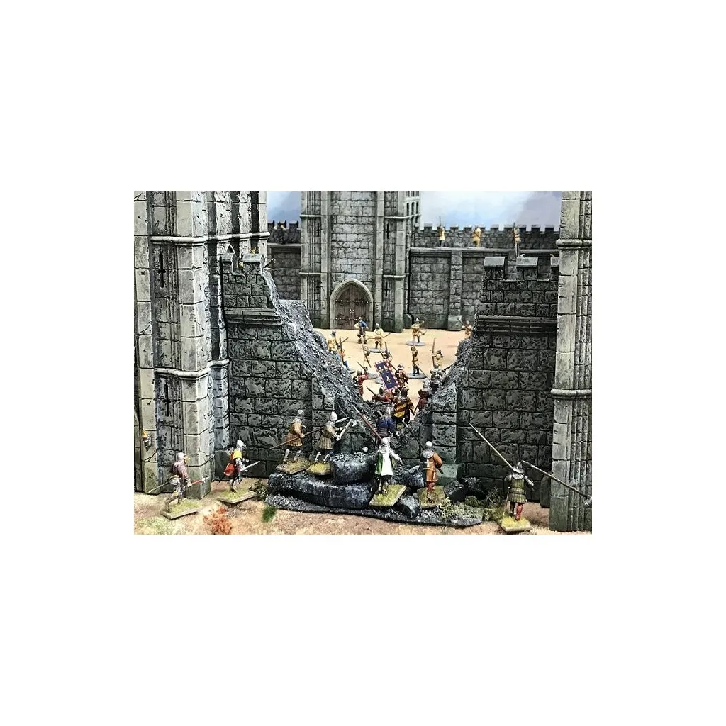 Breached Wall Section