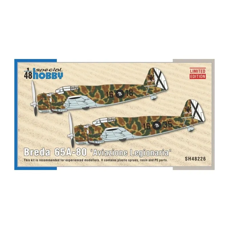 Breda 65A-80 « Aviazione Legionaria ». SPECIAL HOBBY 48226