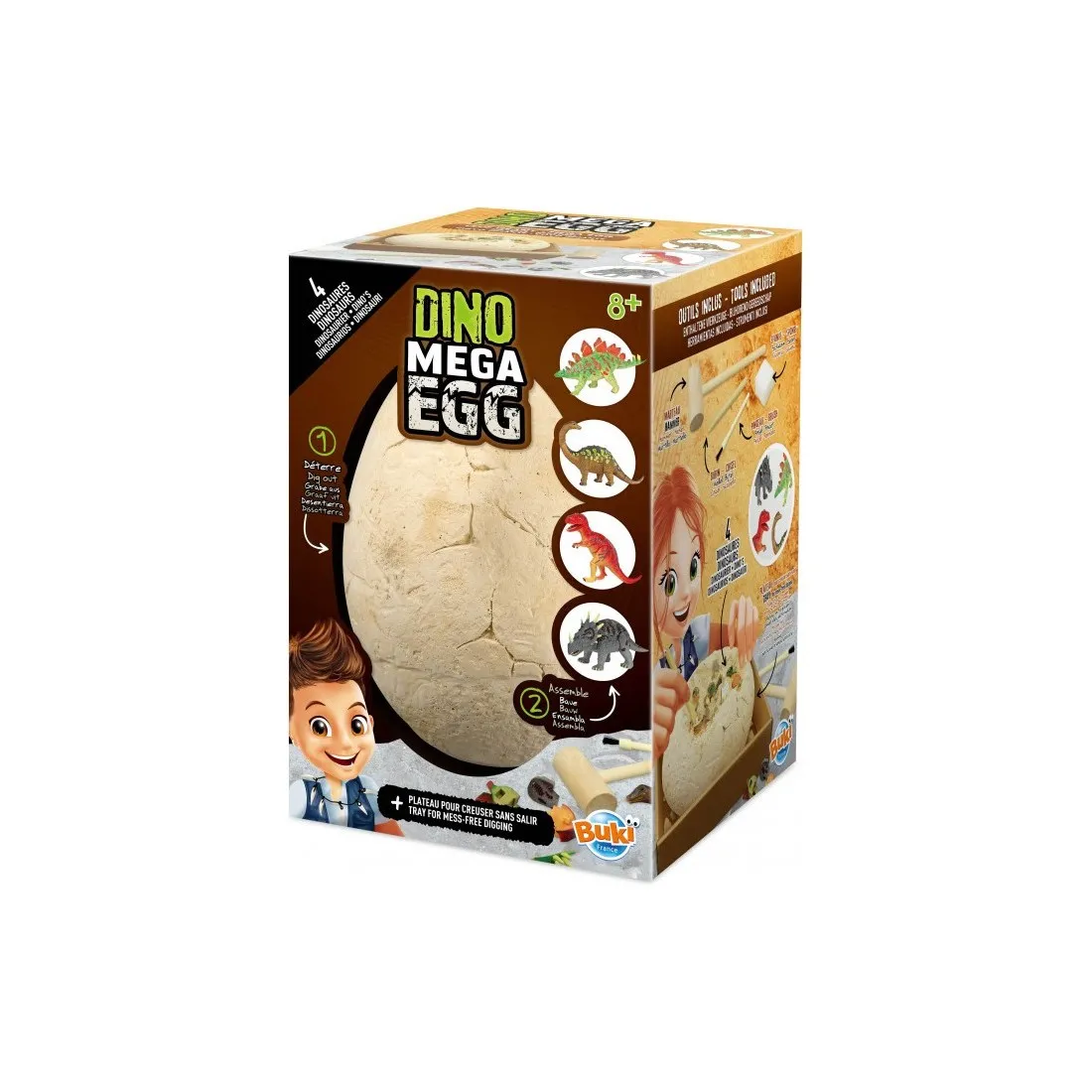 Dino Mega Egg - Accueil - France - Buki
