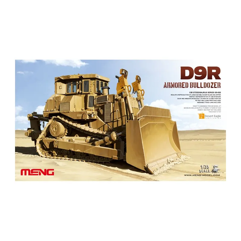Bulldozer blindé D9R. MENG SS-002