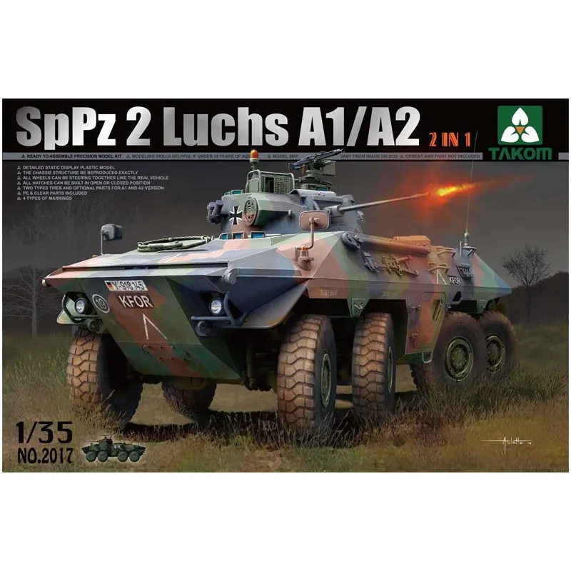 Bundeswehr SpPz 2 Luchs A1/A2. TAKOM 2017