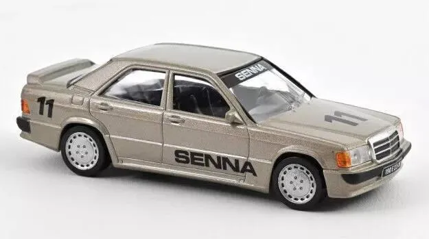 1/43 MERCEDES BENZ 190E 2.3 16 1984 BEIGE METALLIQUE SENNA JET-CAR
