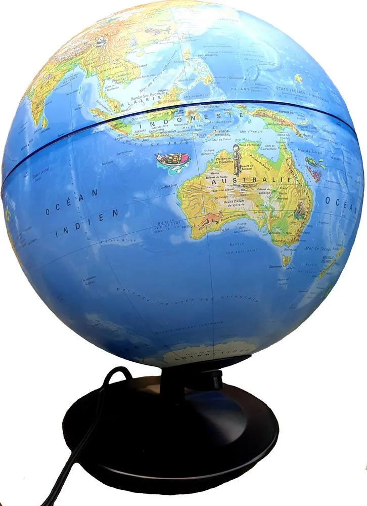 GLOBE JOUR NUIT 26 CM
