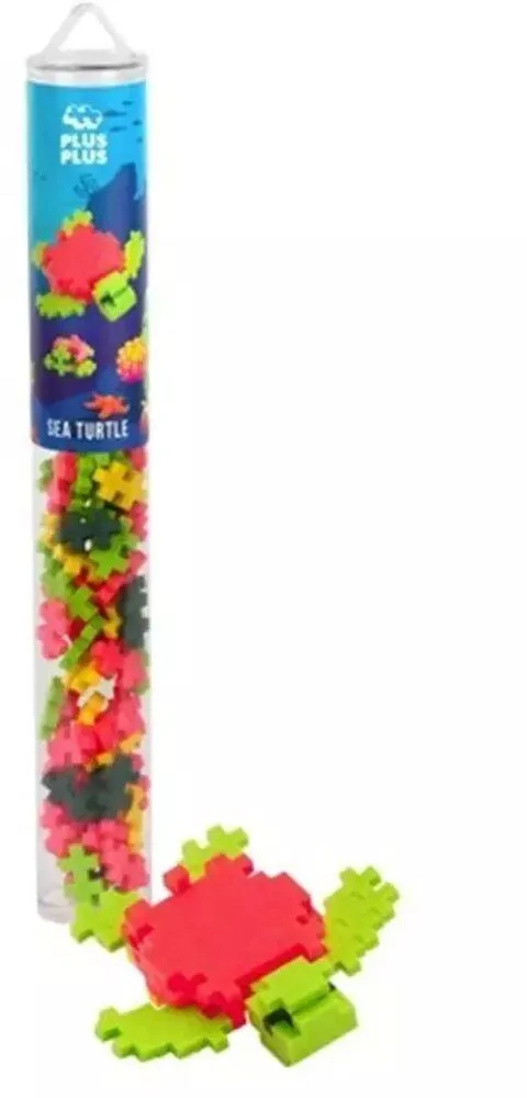 PLUS PLUS - TUBE TORTUE - 100 PIECES