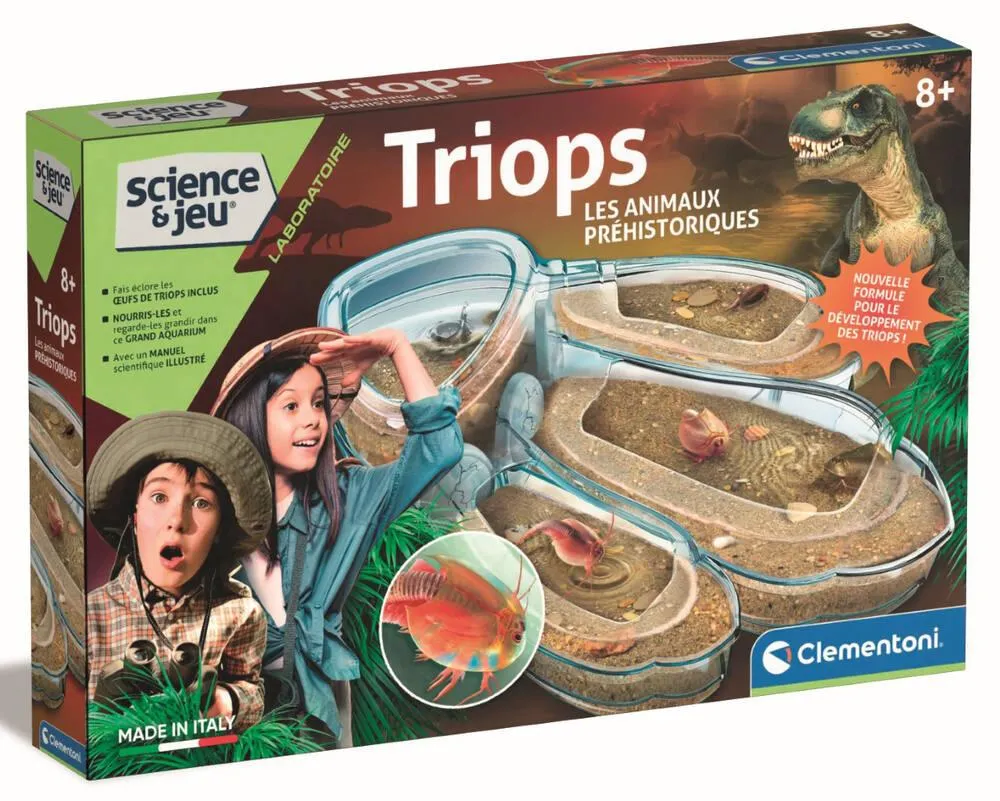 SCIENCE ET JEU - TRIOPS LES ANIMAUX PREHISTORIQUES
