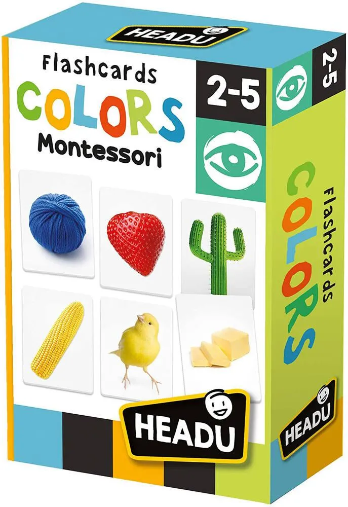 MONTESSORI -FLASHCARDS COLORS