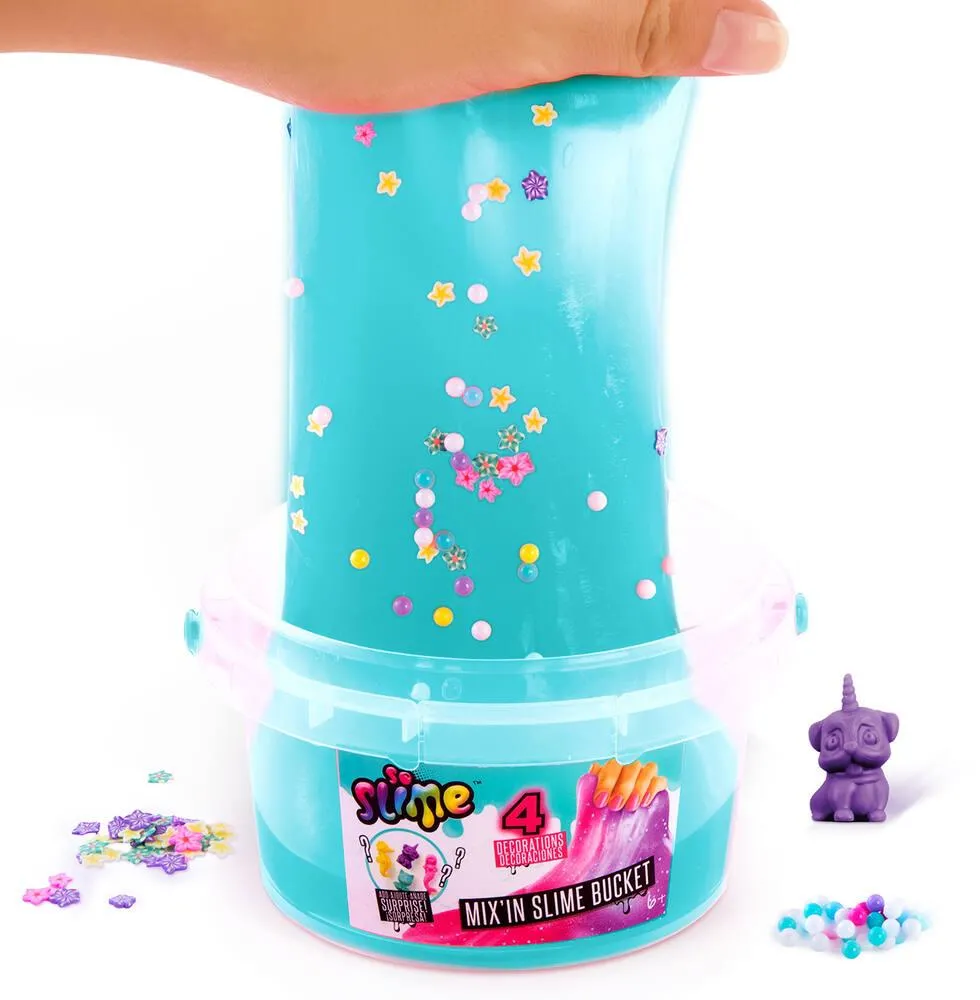 SLIME BARIL PRET-A-L'EMPLOI AVEC DECORATIONS