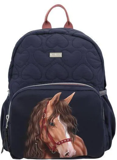 MISS MELODY SAC A DOS MATELASSEE GLITTER HORSE