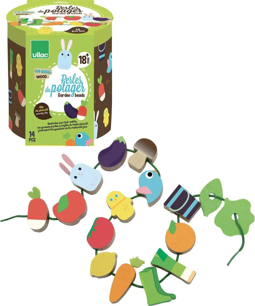 PERLES DU POTAGER JOUR DE RÉCOLTE EN BOIS