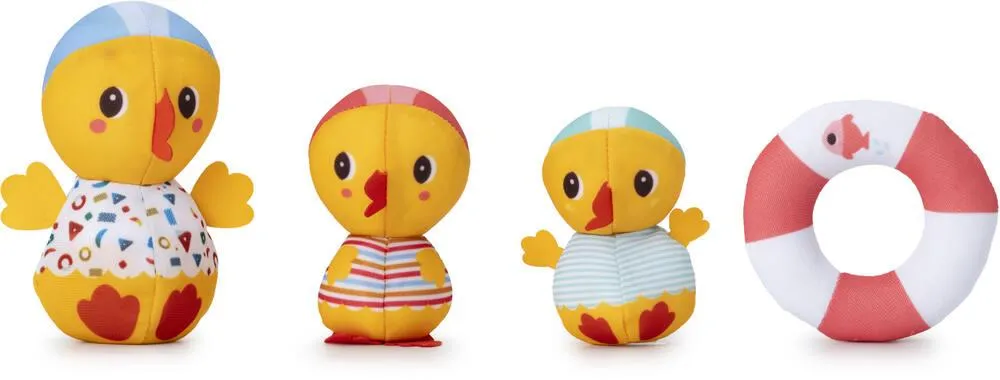 3 CANARDS AU BORD DE L'EAU