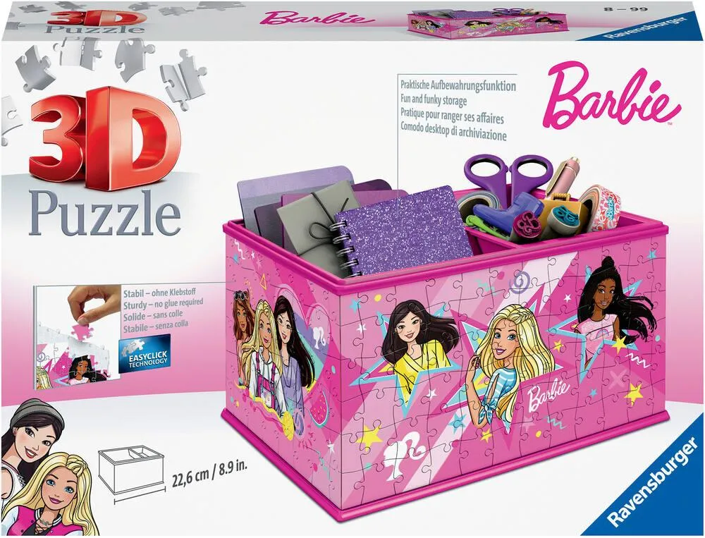 BARBIE - PUZZLE 3D BOITE DE RANGEMENT