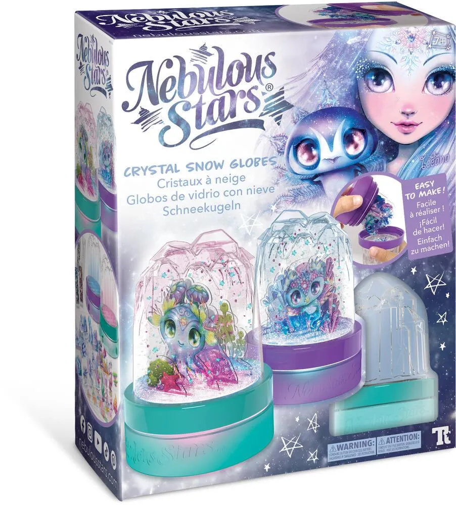 NEBULOUS STARS  - CRYSTAL SNOW GLOBES