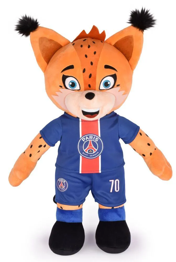 PELUCHE GERMAIN LE LYNX  - 50 CM