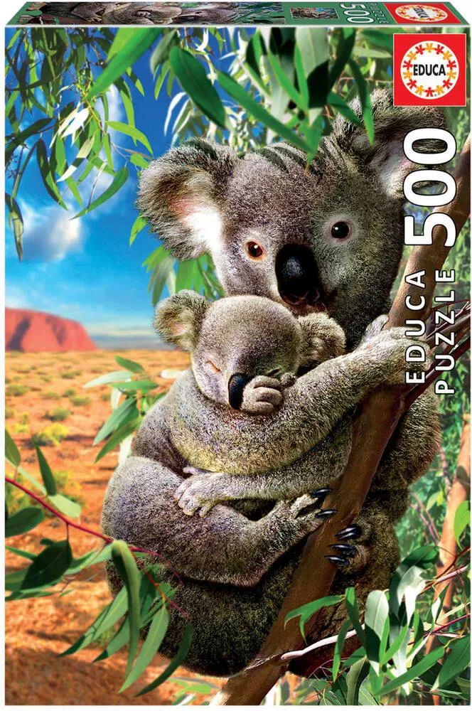 PUZZLE 500 PIECES - KOALA ET SON PETIT
