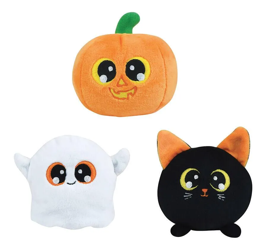 HALLOWEEN SONORE OU LUMINEUSE PELUCHE 9 CM