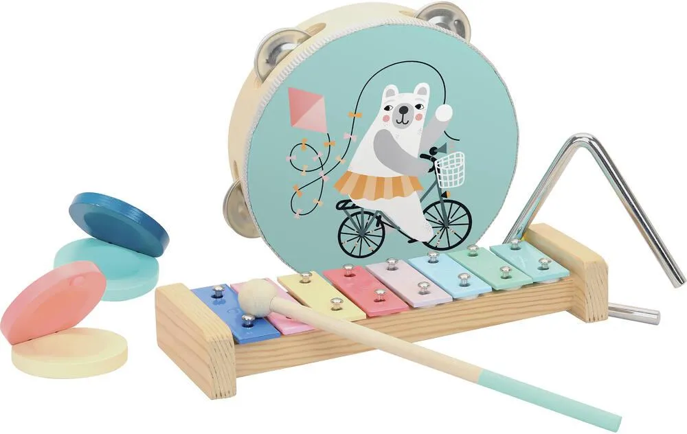 SET DE MUSIQUE EN BOIS - MICHELLE CARLSLUND