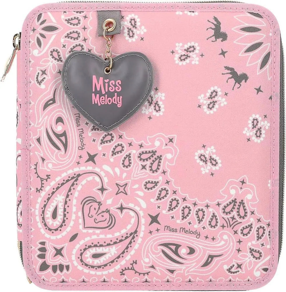 MISS MELODY TROUSSE 2 COMPARTIMENTS AVEC PENDENTIF BANDANA