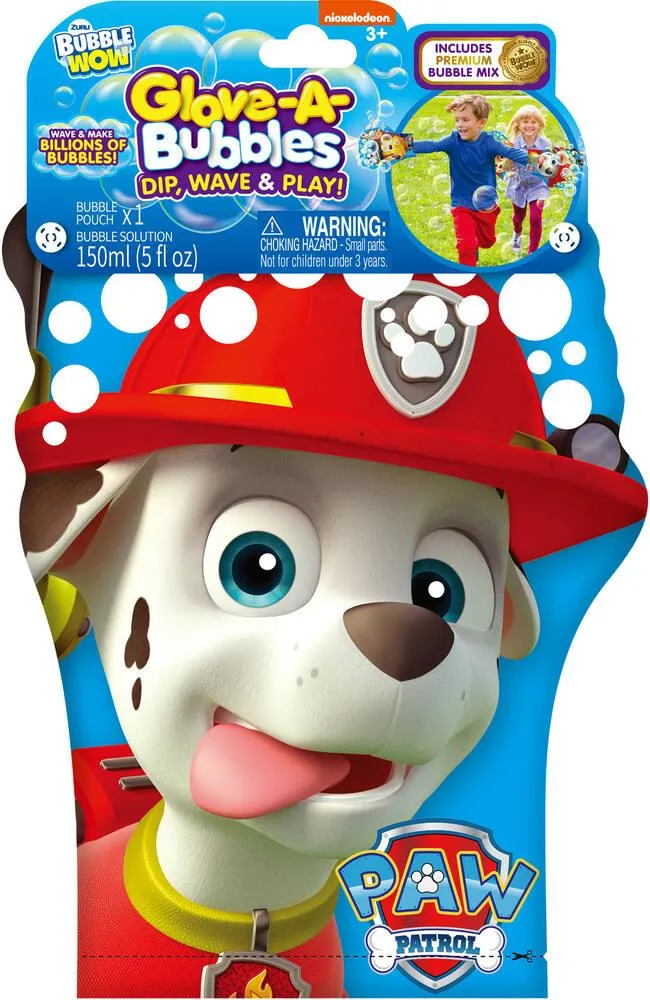 GLOVE A  BUBBLE - GANT A BULLES PAT PATROUILLE