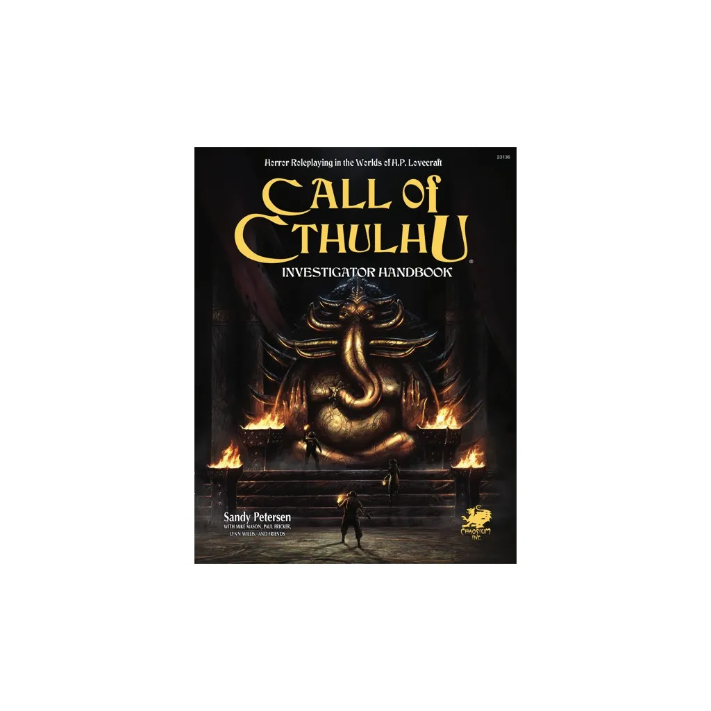 Call of Cthulhu 7th Ed - Investigator Handbook