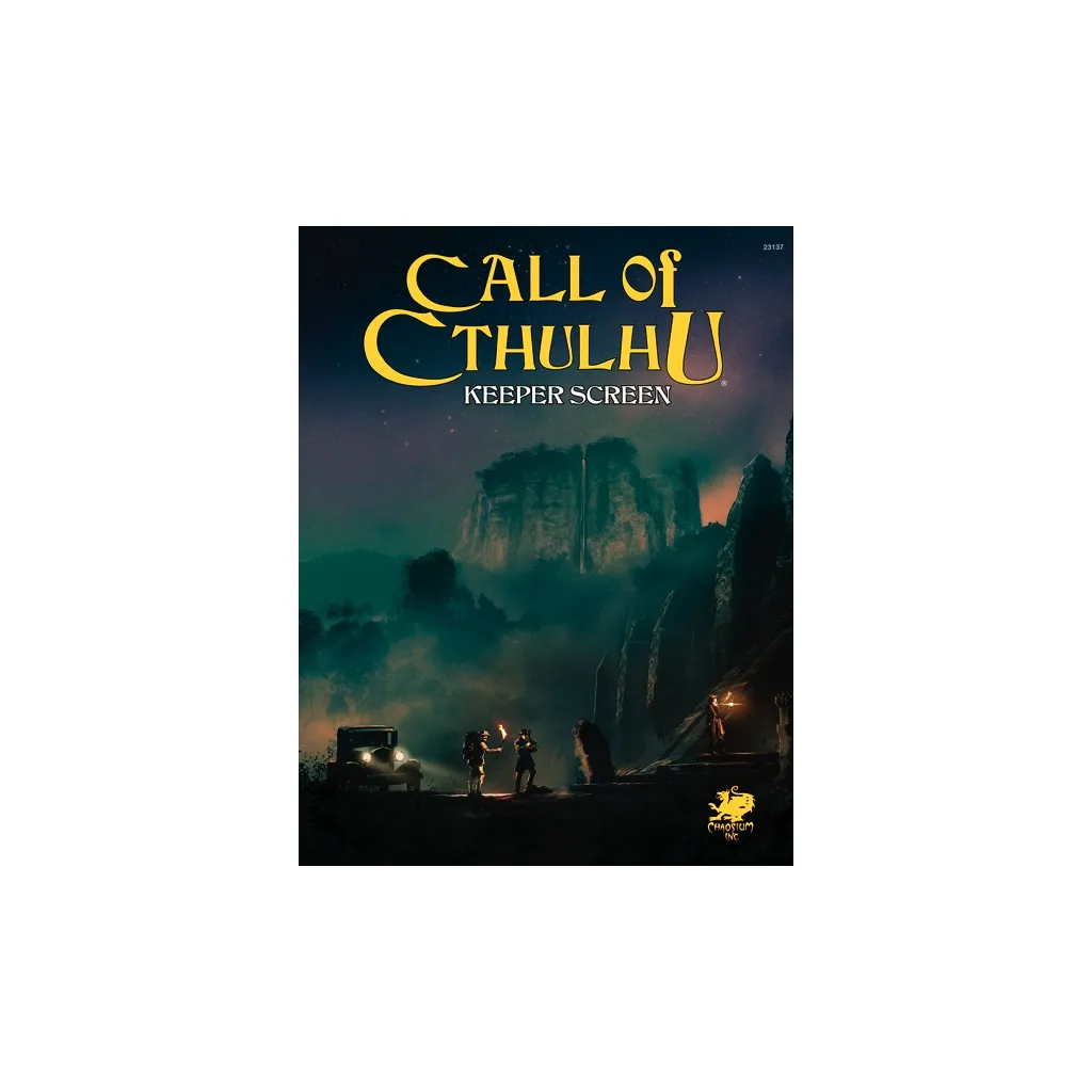 Call of Cthulhu 7th Ed - Keeper Screen Pack