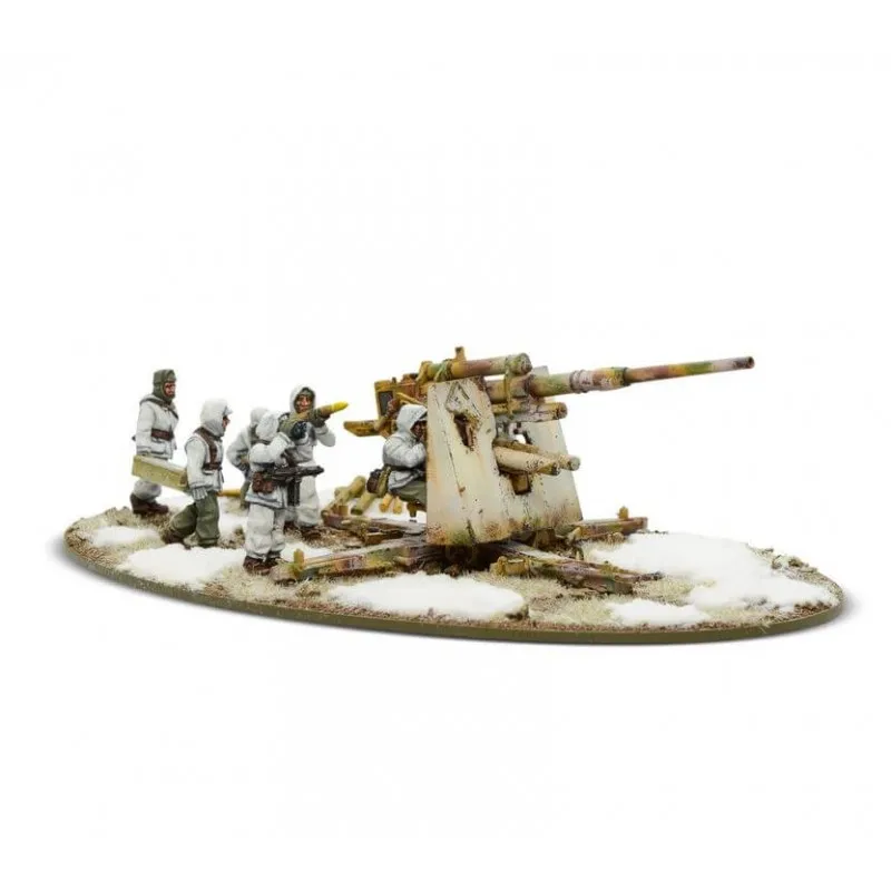 Canon allemand Flak 37 de 8,8cm. Version hivernale. WARLORD GAMES 402012051
