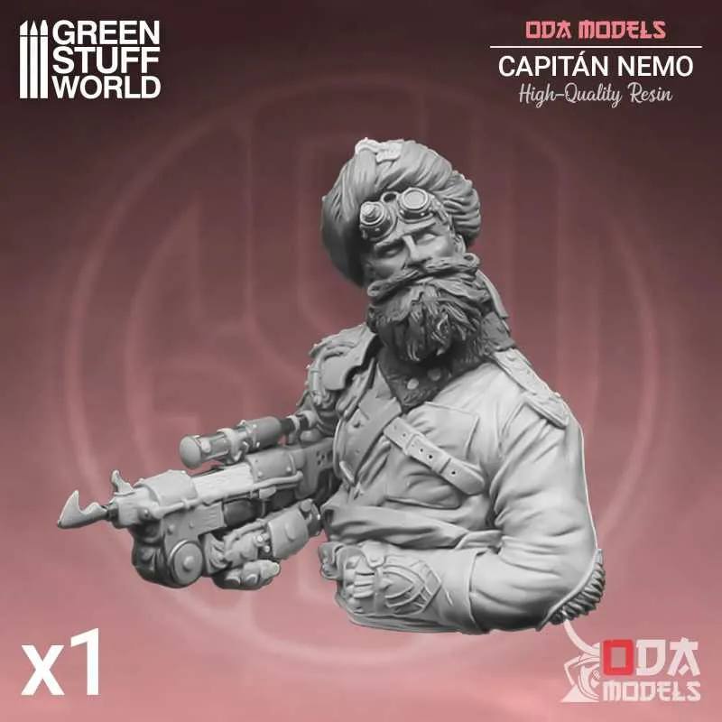 Le capitaine Nemo. GREEN STUFF WORLD 516127