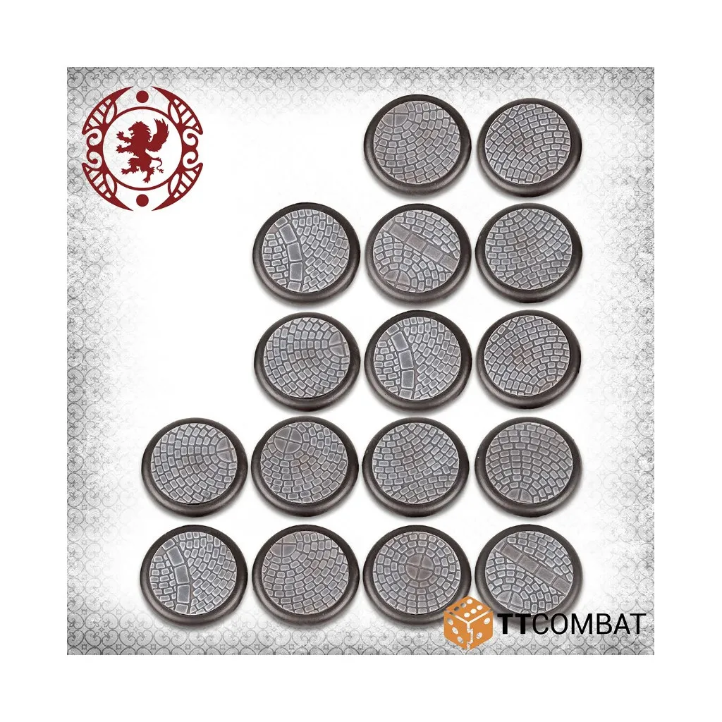 Carnevale - 30mm Plaza Bases