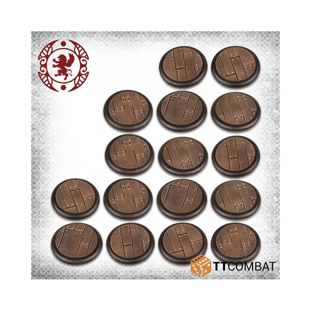 Carnevale - 30mm Wooden Plank Bases