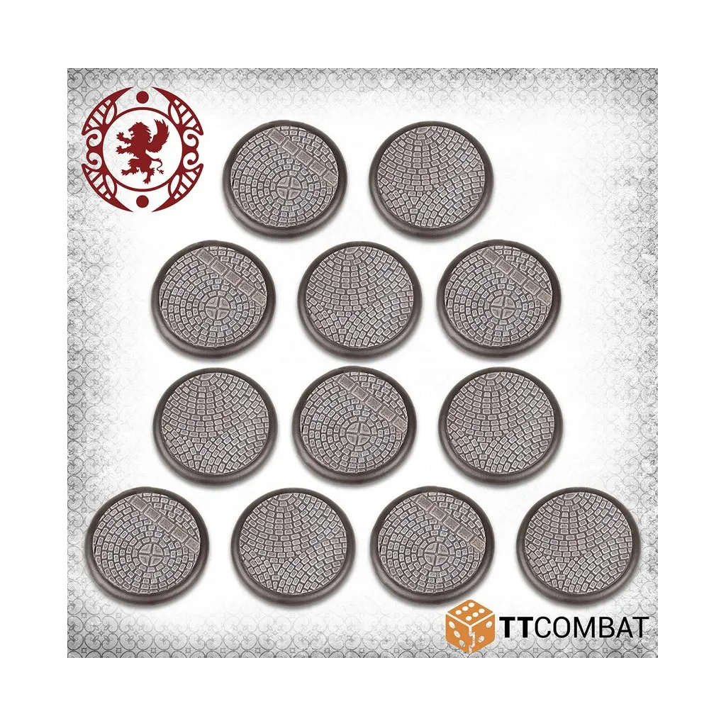 Carnevale - 40mm Plaza Bases