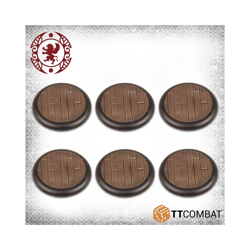 Carnevale - 50mm Wooden Plank Bases