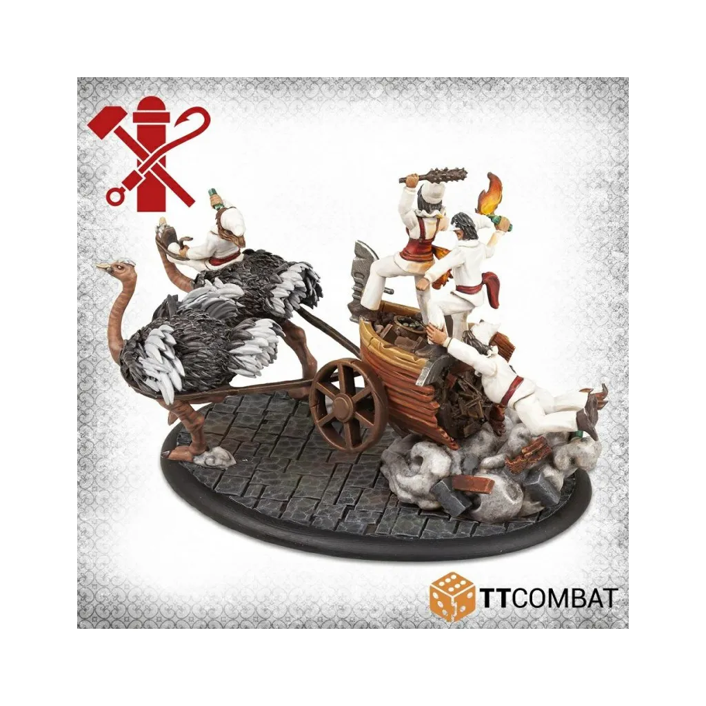 Carnevale - Ostrich Chariot