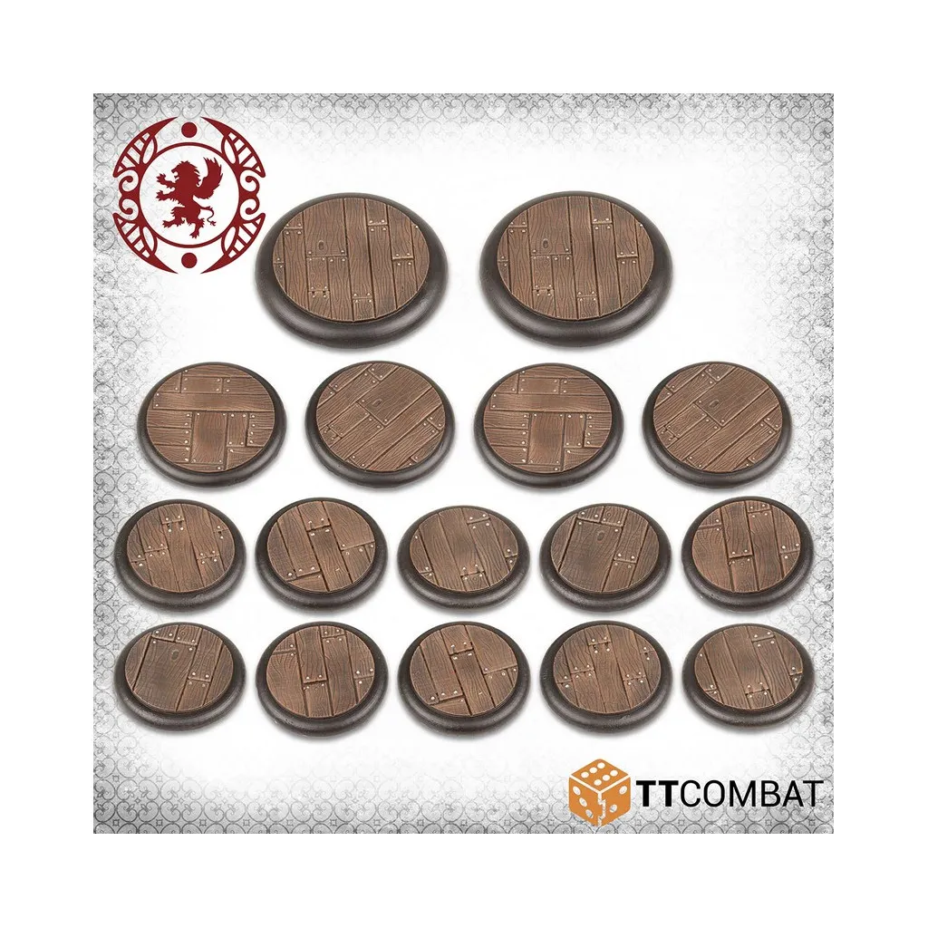 Carnevale - Wooden Plank Bases