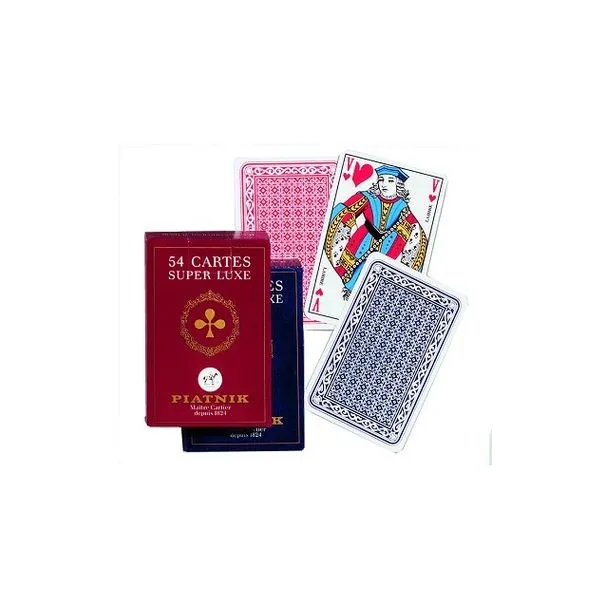 Carte franc étui carton 4 index