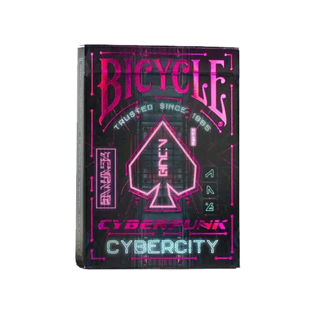 Cartes Bicycle Creatives - Cyberpunk Cybercity