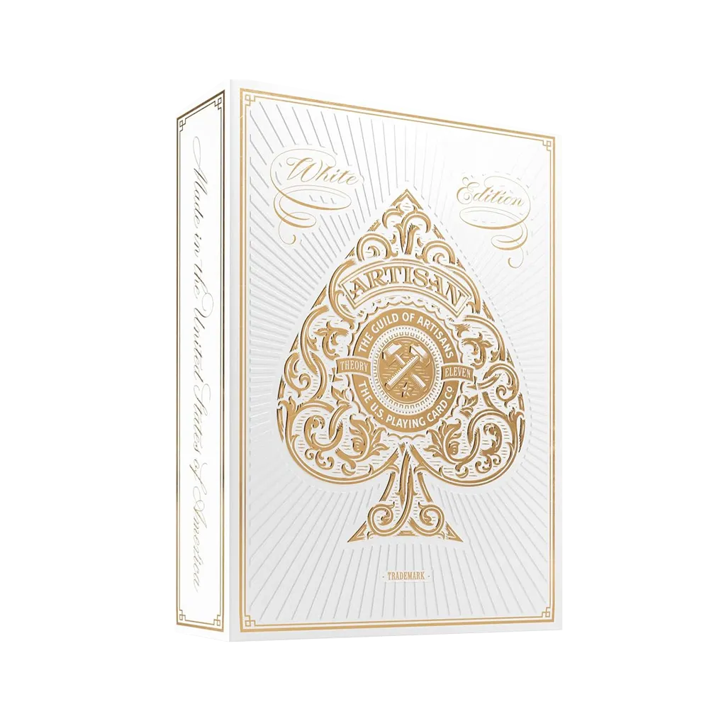 Cartes Bicycle Theory 11 - Artisan White Edition