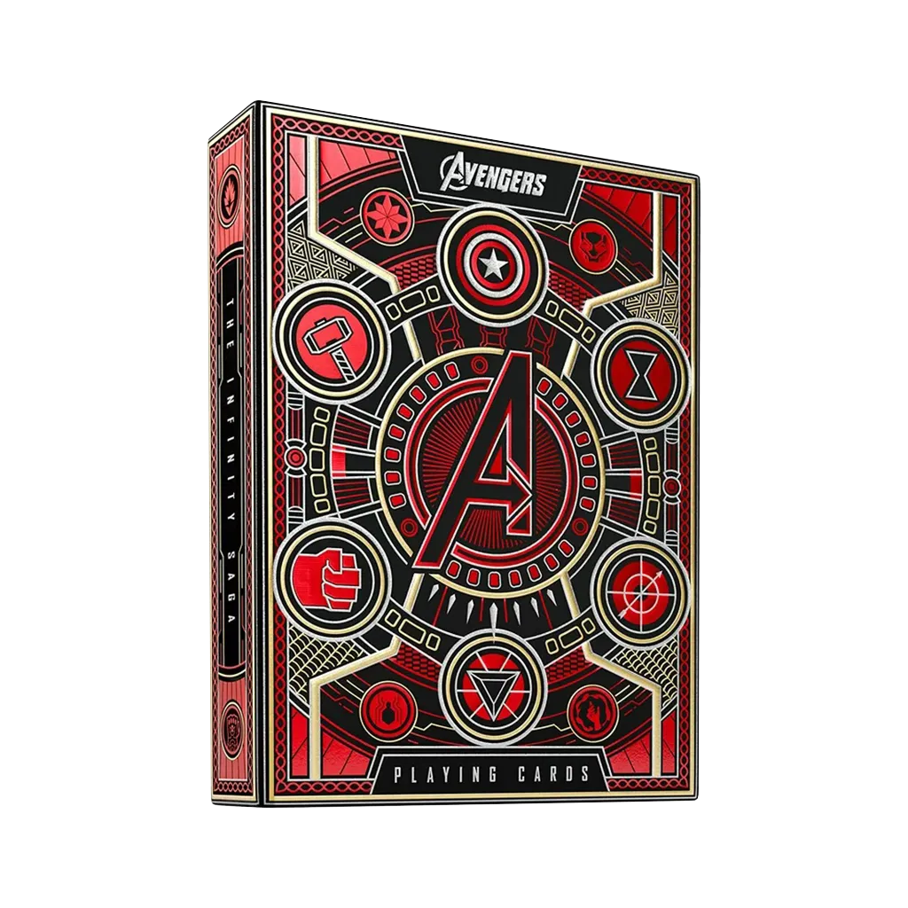 Cartes Bicycle Theory 11 - Avengers (Rouge)
