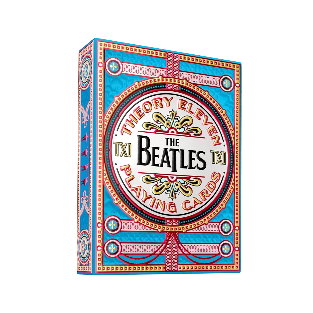Cartes Bicycle Theory 11 - The Beatles : Bleu